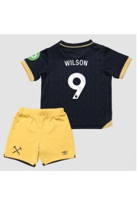 West Ham United Callum Wilson #9 Babyklær Tredje Fotballdrakt til barn 2025-26 Korte ermer (+ Korte bukser)